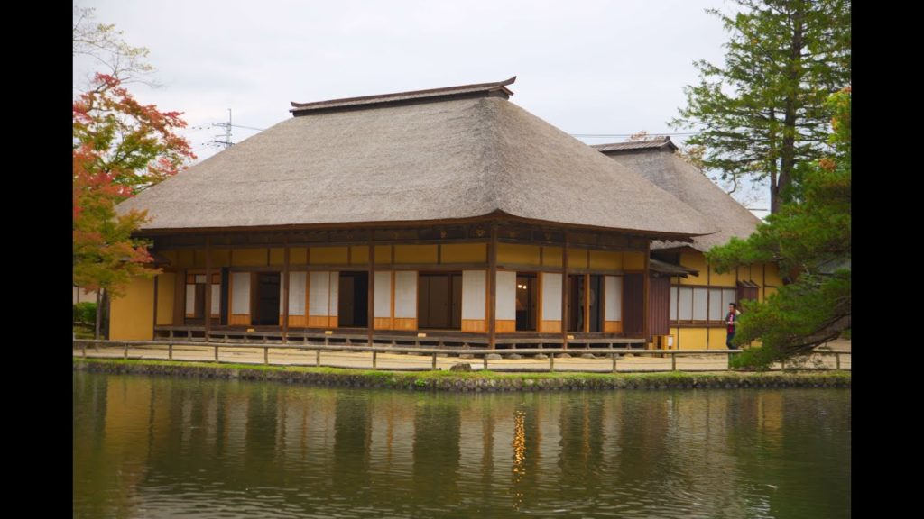 JG☆☆☆4K HDR 宮城 岩出山有備館の秋(史跡名勝) Miyagi,Iwadeyama Yubikan(Historic Site,Scenic Beauty)