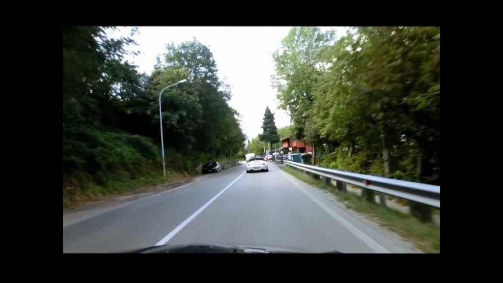 Am Ostufer des Gardasee in Richtung Süden nach Lazise.