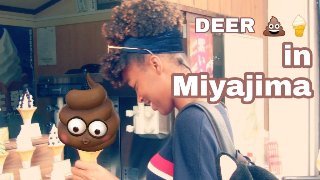 DEER POOP 💩ice cream | Trip to Hiroshima