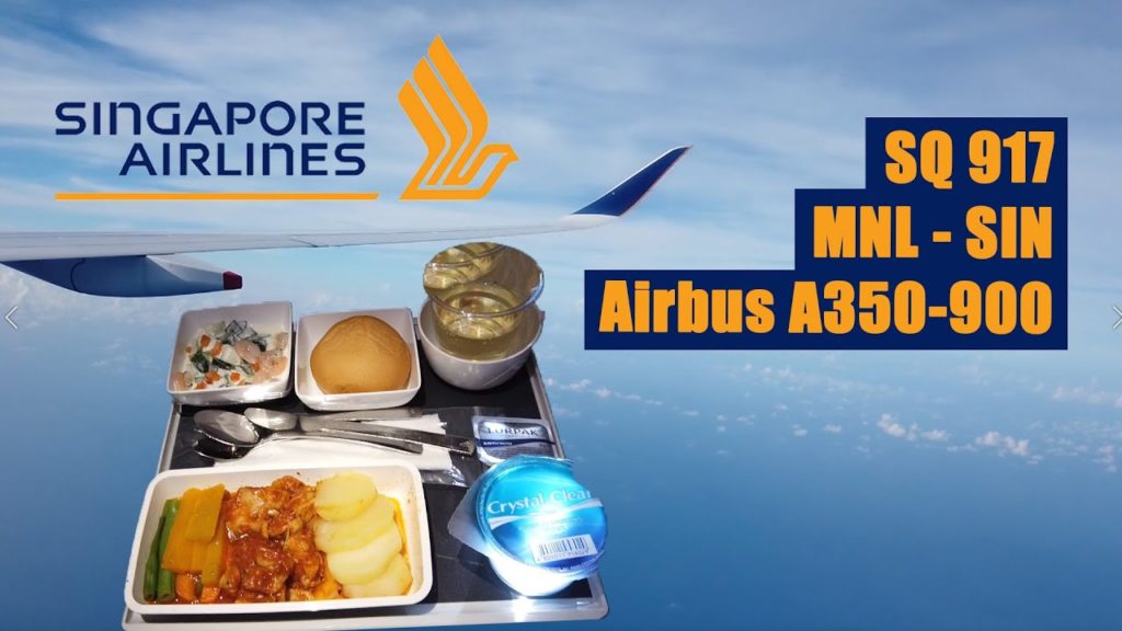 Singapore Airlines New Economy Class on the A350 (SQ917 / Manila – Singapore) Singapore Airlines New Economy Class on the A350 (SQ917 / Manila - Singapore)