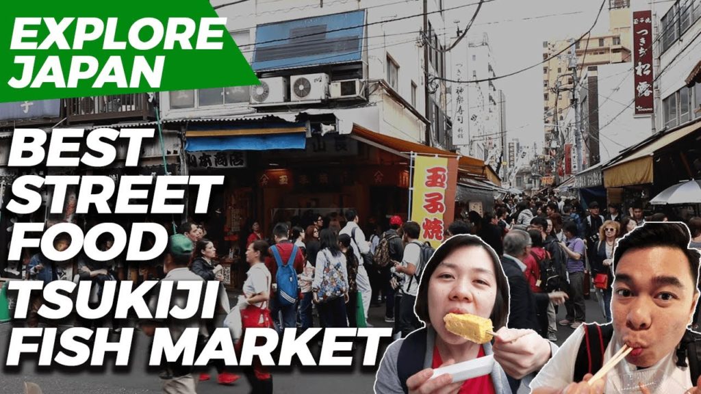 Japan Food & Travel Vlog | BEST STREET FOOD at Tsukiji Outer Market | Tokyo