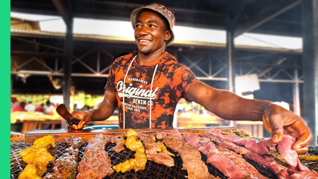 African Street Food in Namibia!!! OUTRAGEOUS Worms, Kapana and Rare Meats!! African Street Food in Namibia!!! OUTRAGEOUS Worms, Kapana and Rare Meats!!