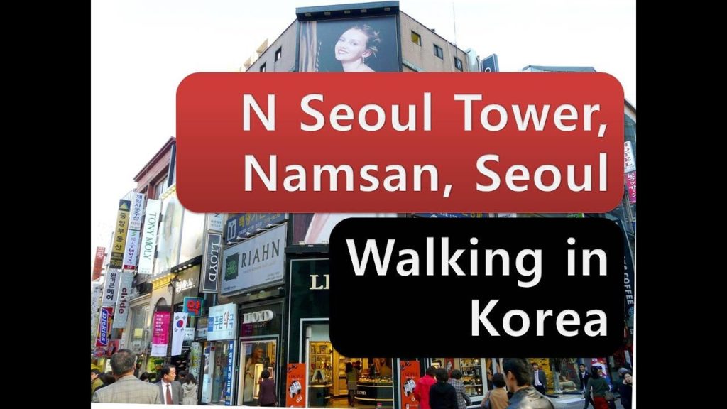 People of Daily Life in South Korea) Near N Seoul Tower, Cherry #daily #life #in #inside #korea