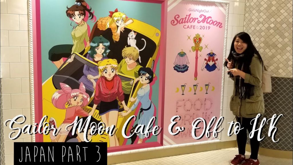 Sailor Moon Cafe - Girls Night Out | Japan & HK Vlog