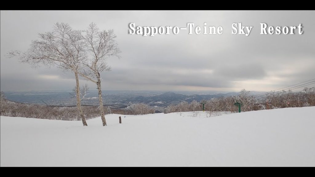 #13 [北海道] テイネハイランド　 サッポロテイネスキー場#4, skiing in Sapporo Hokkaido Japan#4 GoPro