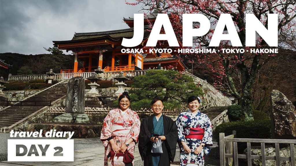 WEARING KIMONO IN THE RAIN | JAPAN TRAVEL DIARY DAY 2