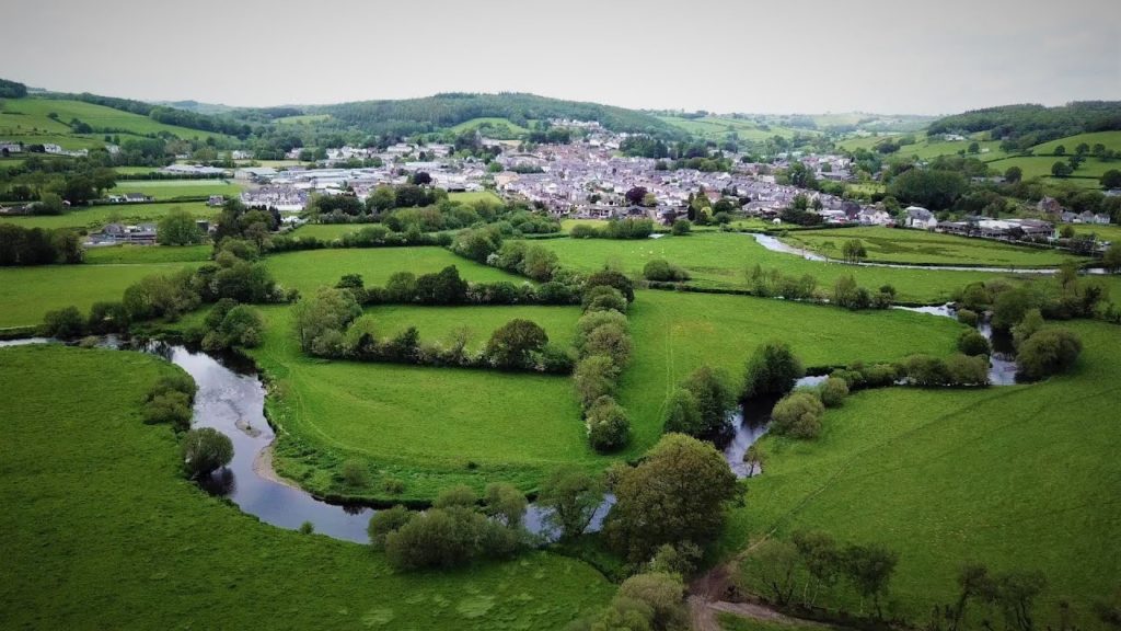 Cwmann  wales aerial cinematography with DJI mavic pro platinum