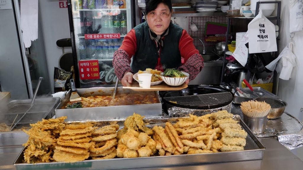 튀김 옷이 남다른 튀김 맛집 / korean fried food master / korean street food
