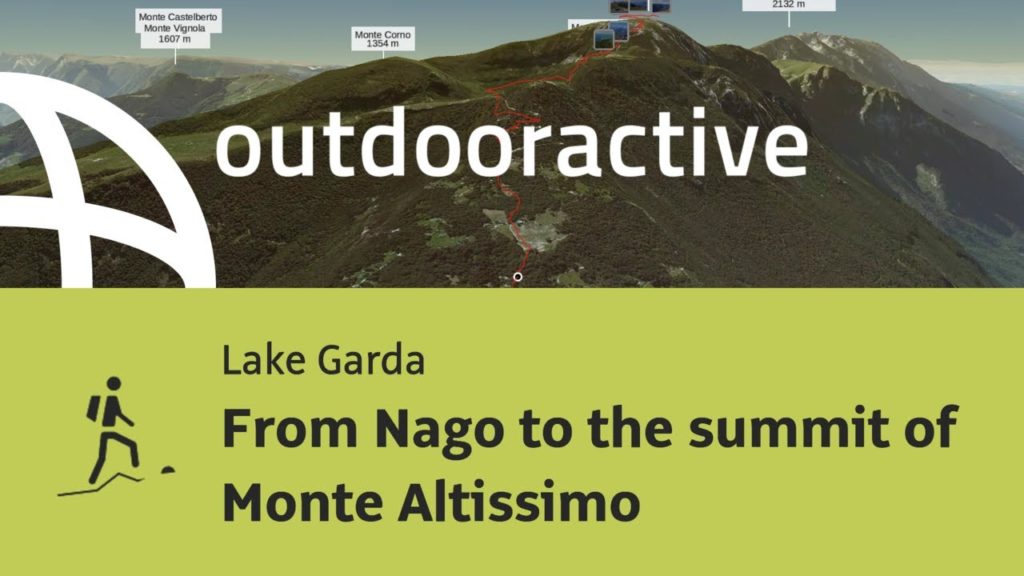 mountain hike at Lake Garda: From Nago to the summit of Monte Altissimo