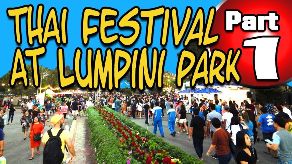 Thai Festival at Lumpini Park in Bangkok Part 1 Thai Festival at Lumpini Park in Bangkok Part 1