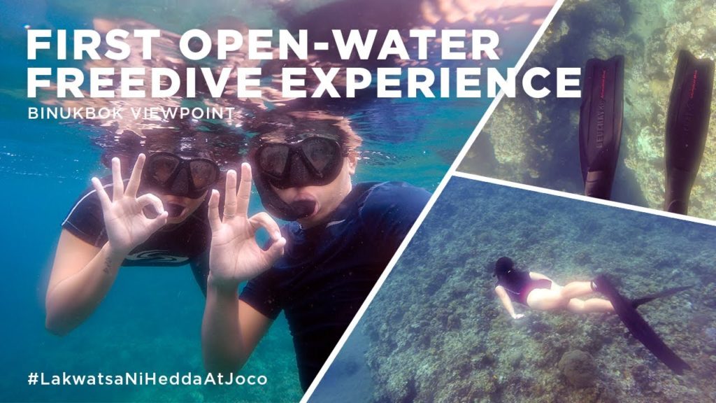 Freediving at Binukbok Viewpoint (Our first open-water dive) Freediving at Binukbok Viewpoint (Our first open-water dive)