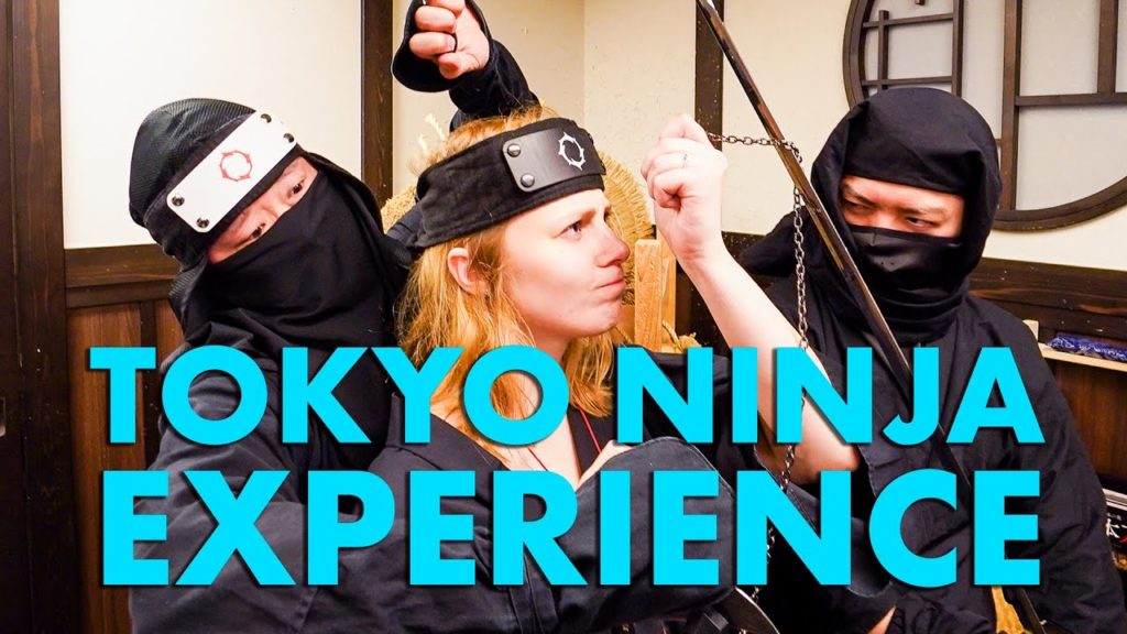 Virtual Reality Ninja Experience: VR Ninja Dojo Tokyo