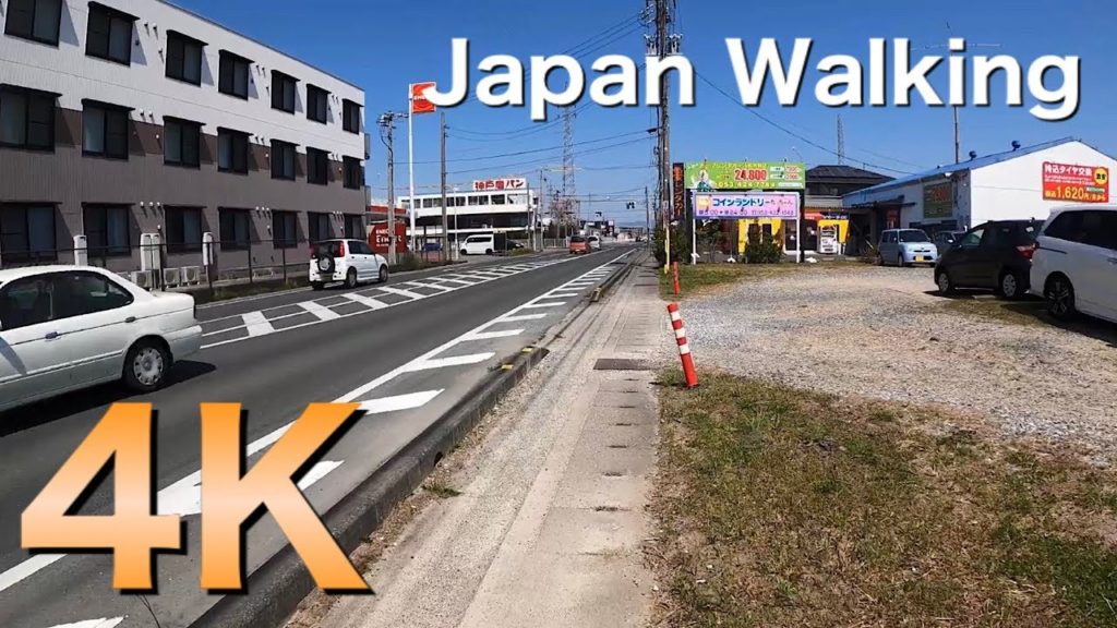 Scenery walk tour-around Japan HAMAMATSU street.散策（Relaxing,Town）Spring  2020/04  4K 60fps
