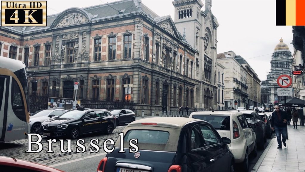 🇧🇪Sablon District - Brussels Winter Walk - 【4K 60fps】
