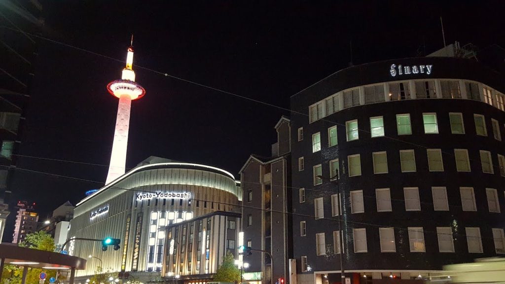 Stunning Kyoto Tower in Evening l A Walk to Remember – Vlog#7 Stunning Kyoto Tower in Evening l A Walk to Remember - Vlog#7