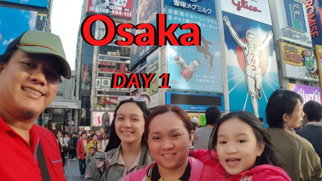 Osaka Family Trip - Day 1
