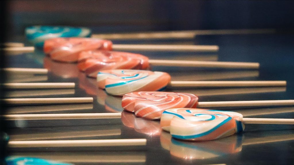 手作りペロペロキャンディー ∥Lollipop Candy Making in Japan ∥ パパブブレ ∥ Japanese Street Food