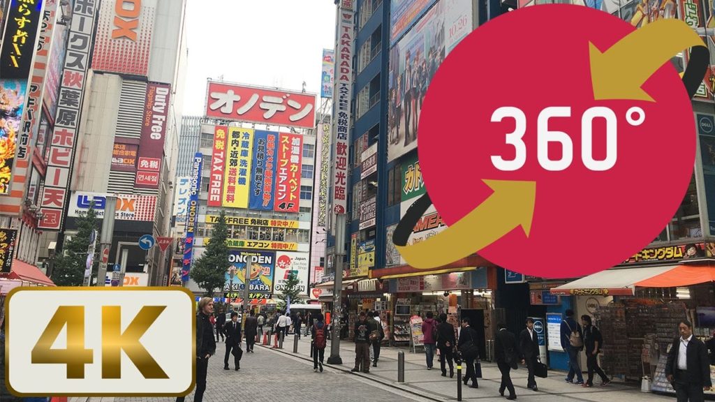 360 Video Tokyo Akihabara 4K - 秋葉原 - Japan Trip