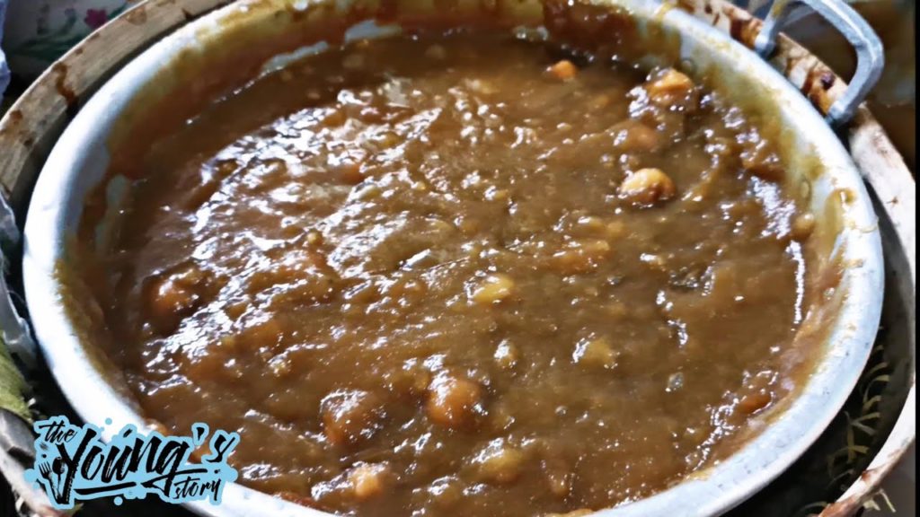 Tasty Sweet Slime called "Jenang" - Javanesse dessert - Yogyakarta Street Food