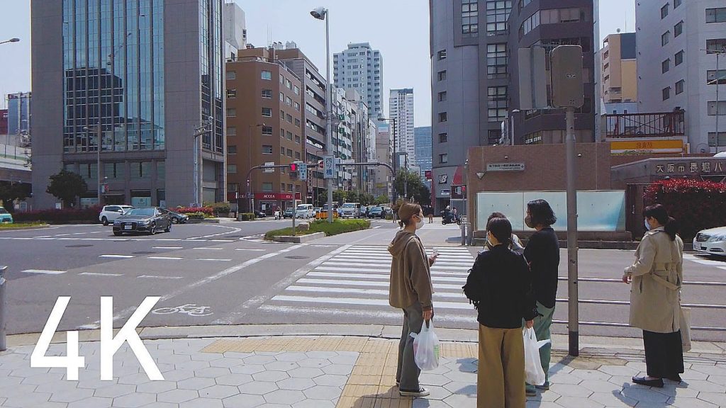 [4K60fps] Cycling Empty Osaka Shinsaibashi April 17 心斎橋 大阪