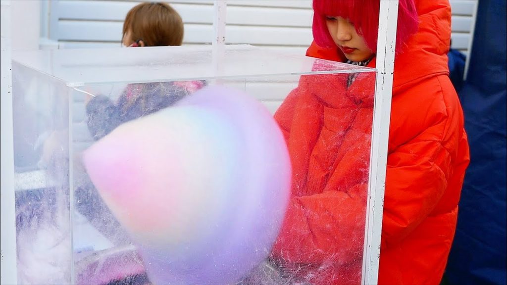 Japanese Street Food - Harajuku MUST EATS Octopus Takoyaki, Cotton Candy Tokyo Japan