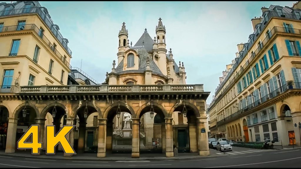 Walking in PARIS: Rue Saint-Honoré 4K UHD