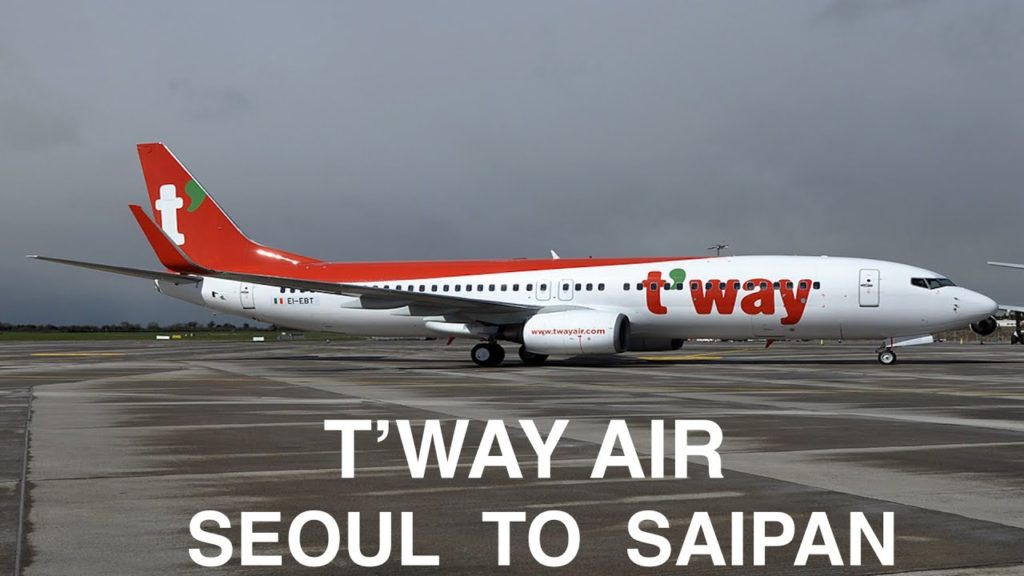SEOUL TO SAIPAN | T'WAY AIR | B737 | TRIP REPORT