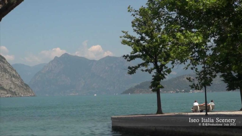 Iseo, Italia  イゼーオ湖  イタリア