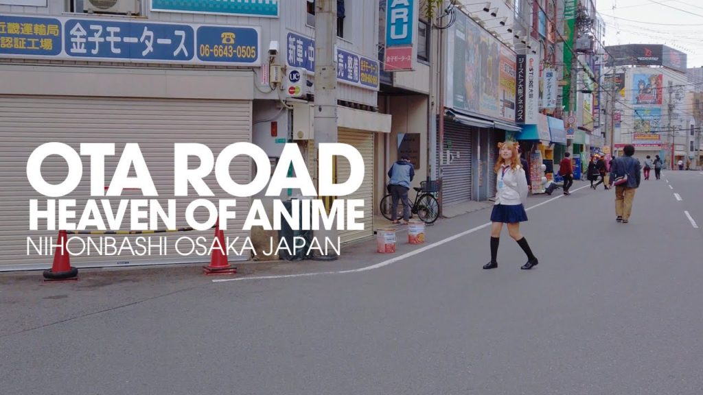 Walking Nihonbashi Ota Road Osaka Japan 4K Walking Nihonbashi Ota Road Osaka Japan 4K