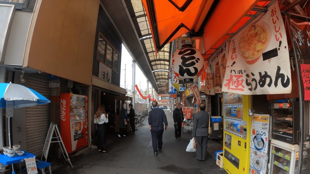Walking around Kyobashi in Osaka, Japan　大阪の京橋を散歩