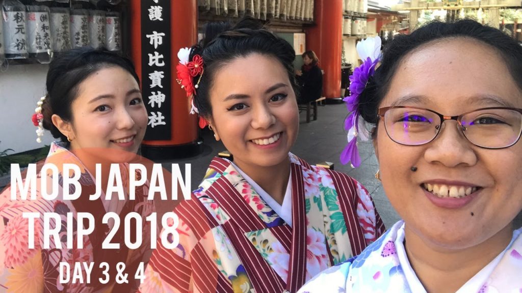 MOB Japan Trip 2018 | Day 3 & 4