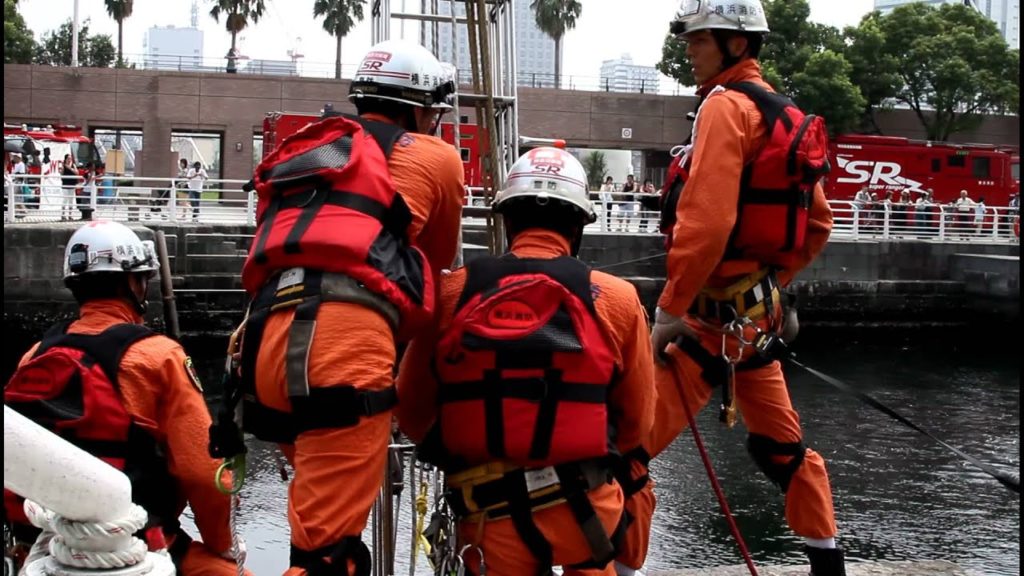 Yokohama fire dept Super Rangers