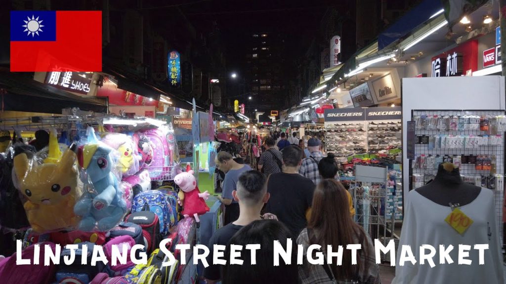 🇹🇼 Taipei Linjiang Street Night Market | Taiwan Walking Tour 4K