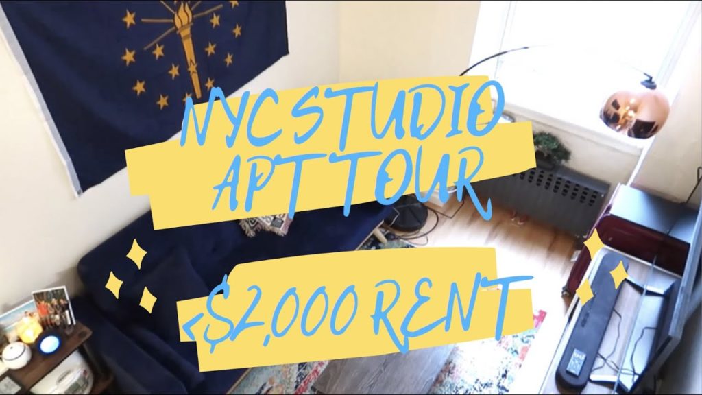 NYC Apartment Tour STUDIO LOFT | What $2,000 Gets You in NYC 💸(How to Find Under $2K Apt in NYC)