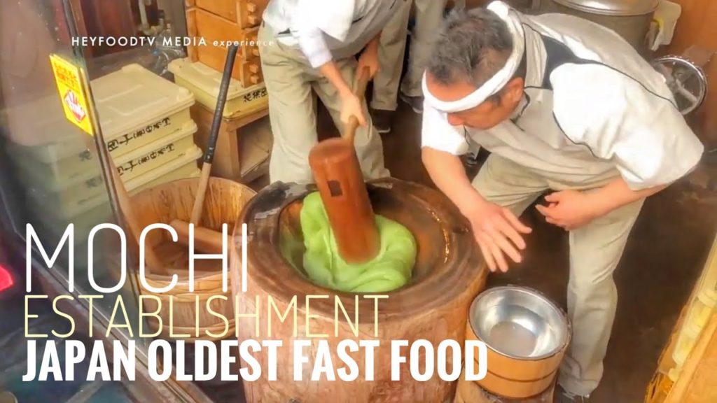 MOCHI and JAPAN OLDEST FAST FOOD ESTABLISHMENT