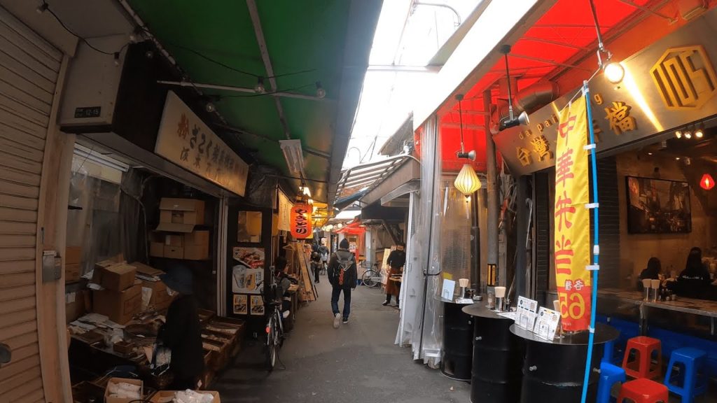 Walking around Tenma in Osaka, Japan　大阪の天満を散歩