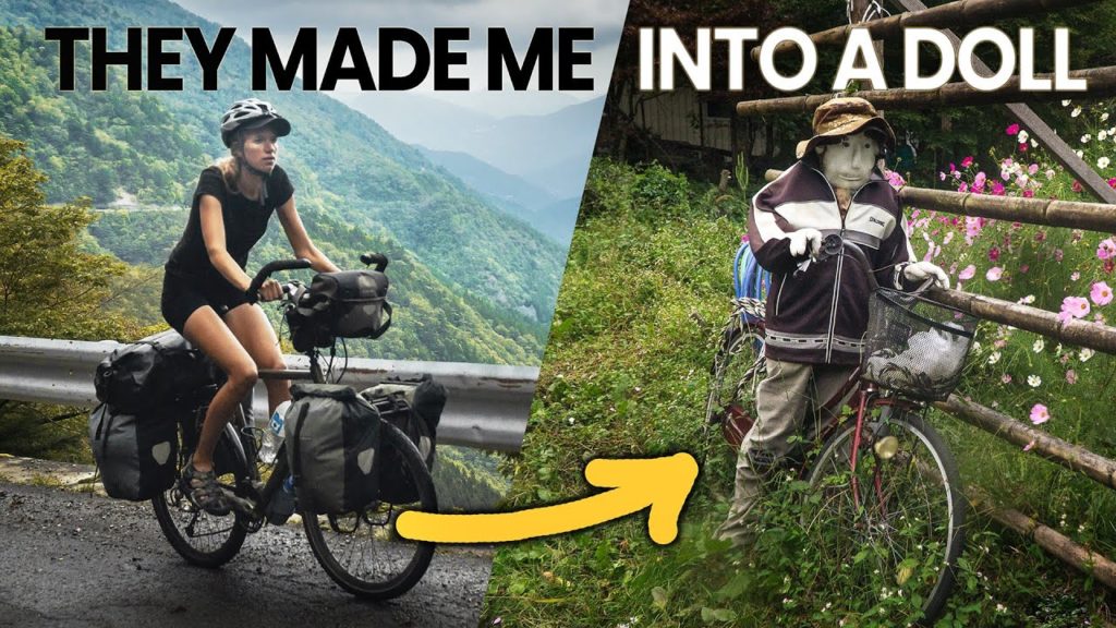 Made into a Doll - Nagoro 'Scarecrow Village' Japan - WILD SHIKOKU | Cycling the World 48