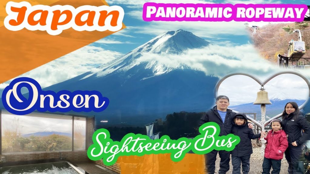 Onsen Bath, Mt Fuji Panoramic Ropeway, Sightseeing Bus | Japan Day 6  Part 1