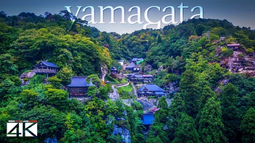 【4K】Yamadera from Above - JAPAN 2020 | Risshaku-ji Temple | Cinematic Wolf Aerial™ Drone Film