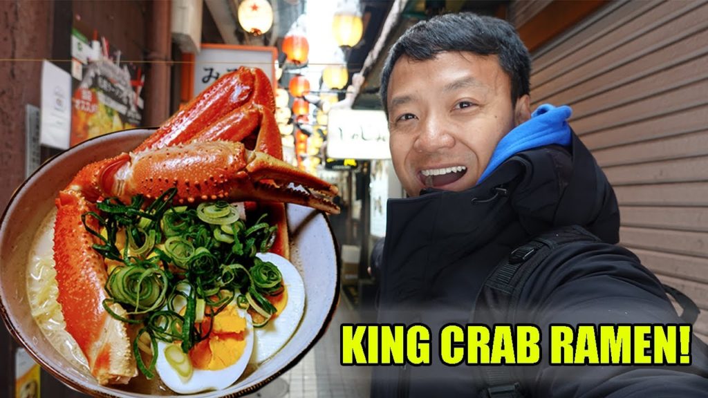 Japanese RAMEN NOODLE ALLEY & KING CRAB RAMEN in Sapporo Japan | Japanese RAMEN NOODLE ALLEY & KING CRAB RAMEN in Sapporo Japan |