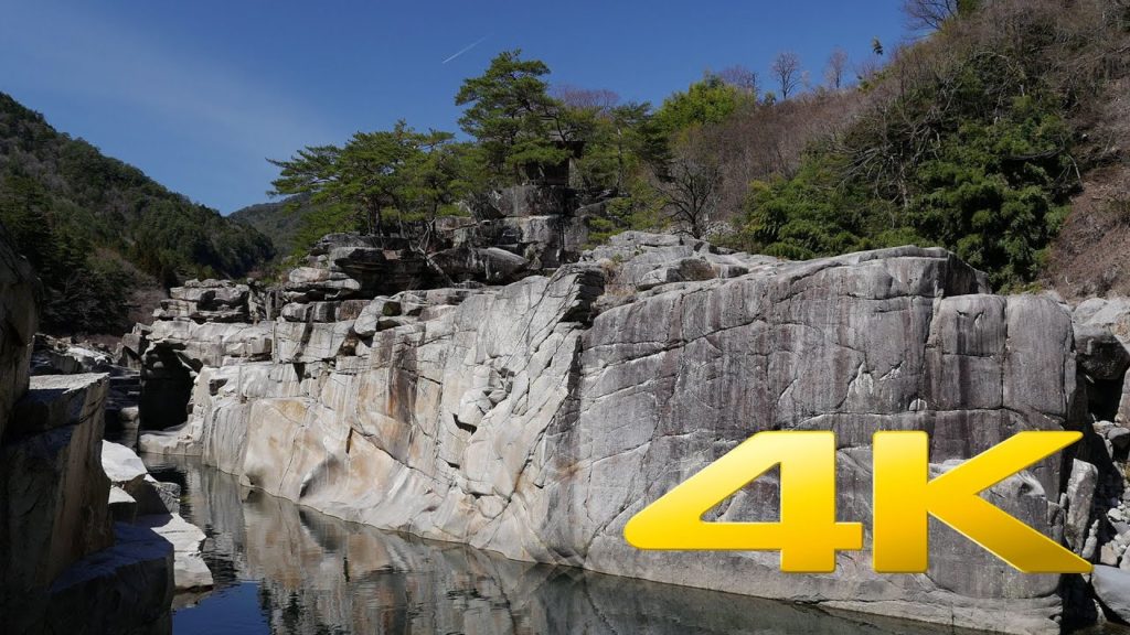 Nezame-no-toko (Kiso Valley) - Nagano - 寝覚の床 - 4K Ultra HD