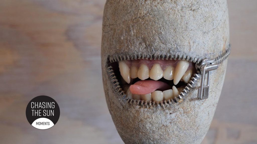 Stone Sculpture with Hirotoshi Ito in Matsumoto, Japan.