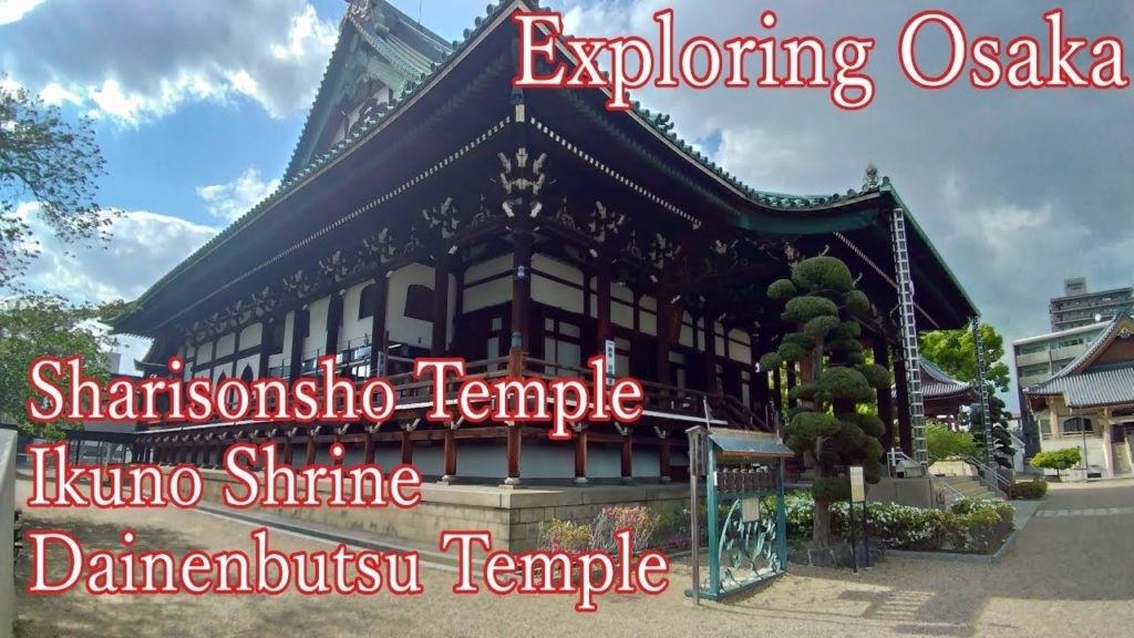 Exploring Osaka by Bicycle -- Local Temples and A Shrine!