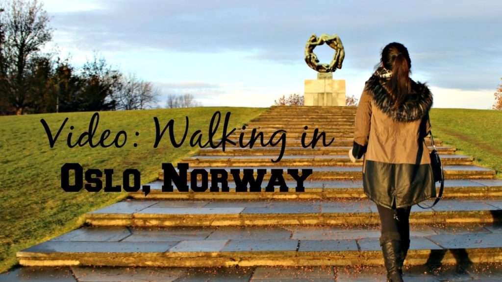 Walking in Oslo, Norway