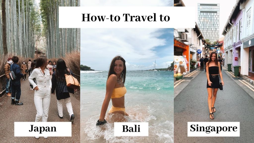 How To Travel To BALI, JAPAN and SINGAPORE // Intro Video for Bali Japan & Singapore Travel Series
