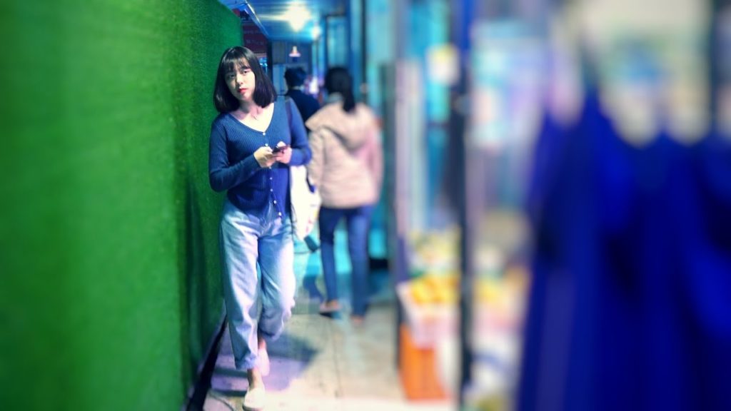 Walk through a construction passage -- chengdu, China [4K]