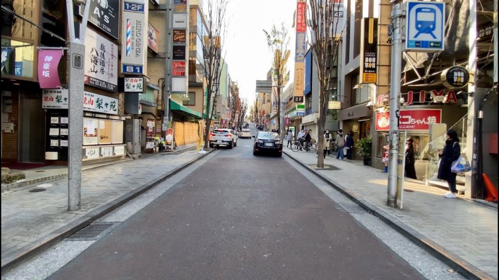 【4K】Walk travel tour on Kagurazaka(神楽坂) at Tokyo【2020】