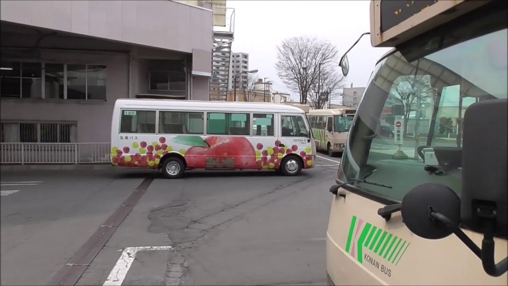 弘前バスターミナル　バス21本 発着 詰め合わせ　2020.04.18　Hirosaki Bus Terminal