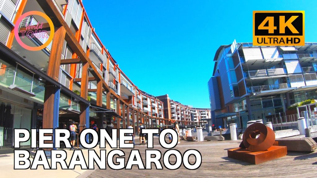⁴ᴷ⁶⁰ Sydney Bike Tour - Pier One to Barangaroo Precinct, Sydney CBD | World Best Cities