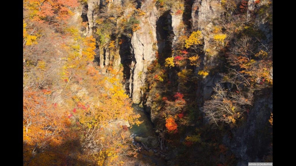 JG 4K 宮城 紅葉の鳴子峡 Naruko Gorge with Autumn Leaves